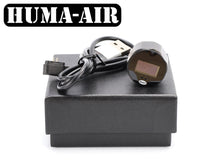 Load image into Gallery viewer, Huma-air Digital Mini Pressure Gauge 25mm. Black G1/8 BSP 300Bar O-Led