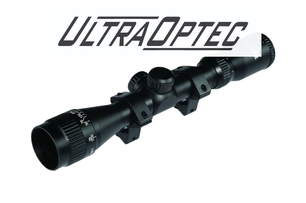 U/OPTEC S 2-7X32AO 1” Tube w/parallax & mounts
