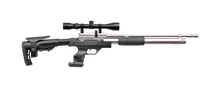 Load image into Gallery viewer, Kral Rambo 5.5mm pcp pump action rifle FULL BLACK