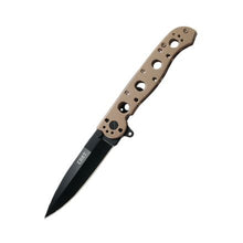 Load image into Gallery viewer, CRKT M16-03BK Spear Point Bronze Stainless Steel Handle w/Black Oxide Blade Finish