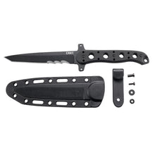 Load image into Gallery viewer, CRKT M16-13FX G10 Fixed Blade w/Veff Serrated Black Powder Coated Blade
