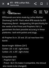 Load image into Gallery viewer, Rti Prophet P-3 Pcp 5.5mm Performance