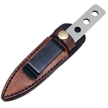 Load image into Gallery viewer, RECCE Croc Hunter Double Edge Dagger Blade w/Skeletonized Handle