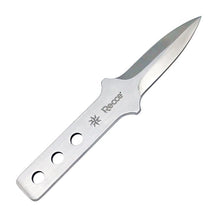 Load image into Gallery viewer, RECCE Croc Hunter Double Edge Dagger Blade w/Skeletonized Handle