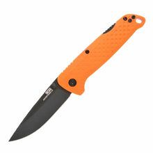 Load image into Gallery viewer, SOG Adventurer LB Blaze Orange w/Black PVD Coating