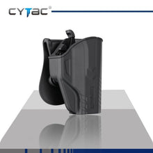 Load image into Gallery viewer, Cytac tp07b3 thumb release belt holster for cz p07 p09