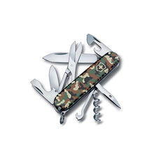 Load image into Gallery viewer, Victorinox Climber Black/Green Camouflage 91mm