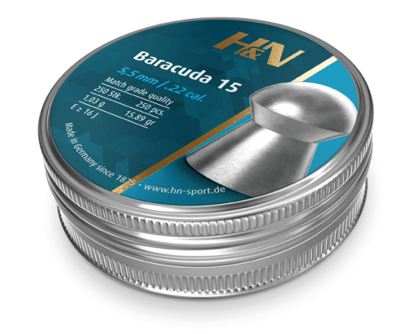 H&N Baracuda 15 15.89g 5.5mm tin 250