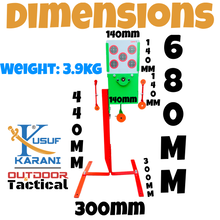 Load image into Gallery viewer, Modular H/duty Reset/Spinner/Paper Target w/peg & base