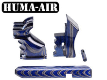 Load image into Gallery viewer, Huma-air FX Impact Laminated Grip Set Sky Blue