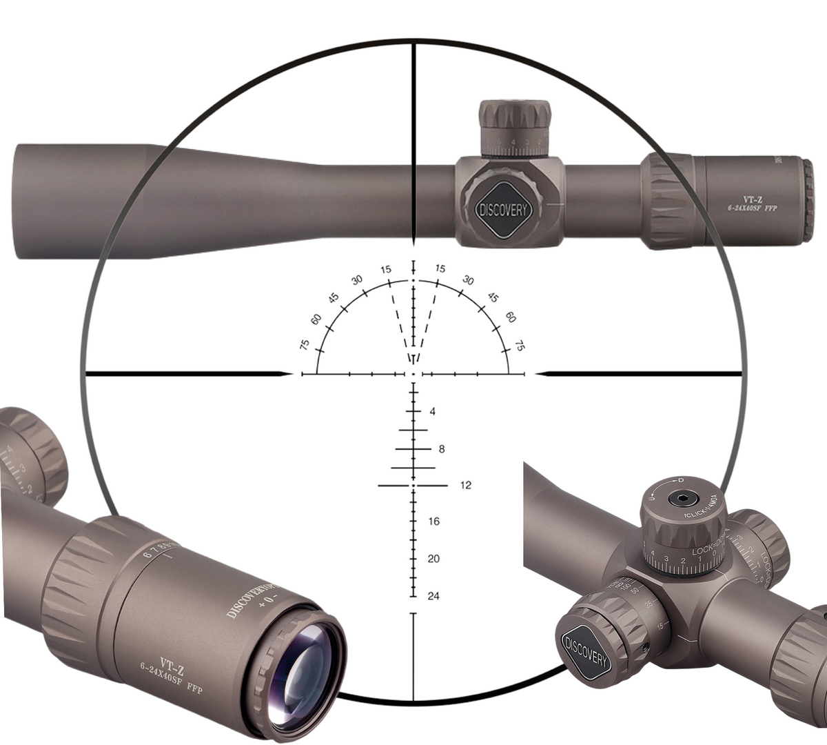 ⭐️超希少‼️美品⭐️ peak Clear Top-W PG-05 Discovery VT-Z 6-24x40 SF FFP – Karani Outdoor & Tactical