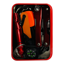 Load image into Gallery viewer, MULTIPURPOSE MINI POCKET SURVIVAL TOOL SOS