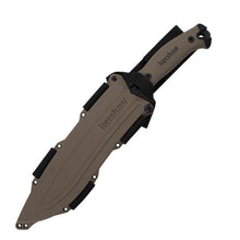Load image into Gallery viewer, Kershaw Camp 10 Tan Handel w/black Blade & Tan Sheath