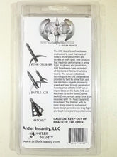 Load image into Gallery viewer, Antler Insanity BONE CRUSHER 100 grain Expandable Curved Sickle 2" Cut Broadheads 5 Pack (1 pack of 5)