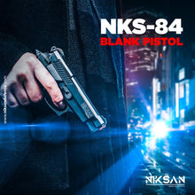 Load image into Gallery viewer, Niksan nks84 9mm blank/pepper pistol
