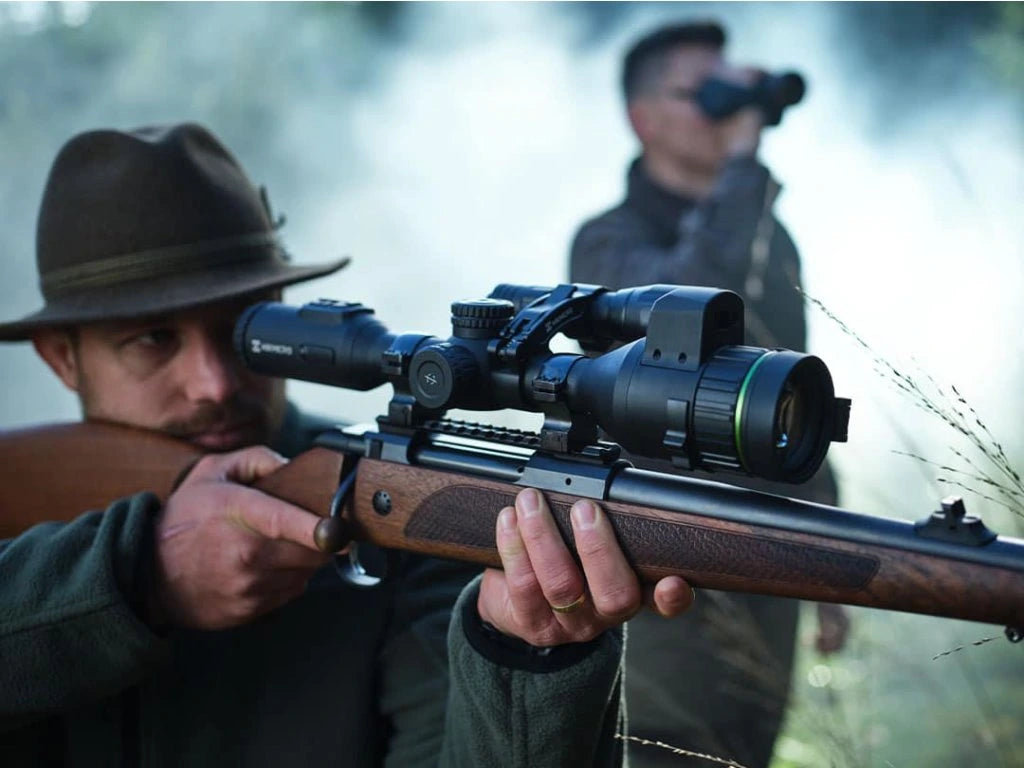 HikMicro Alpex 4K A50EL LRF DAY/Night Vision Rifle Scope with