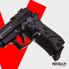 Load image into Gallery viewer, Niksan nks84 9mm blank/pepper pistol
