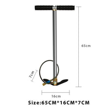 Load image into Gallery viewer, 4500PSI 300bar 30mpa Hand Operated Air Pump Stainless Steel Three Stage
