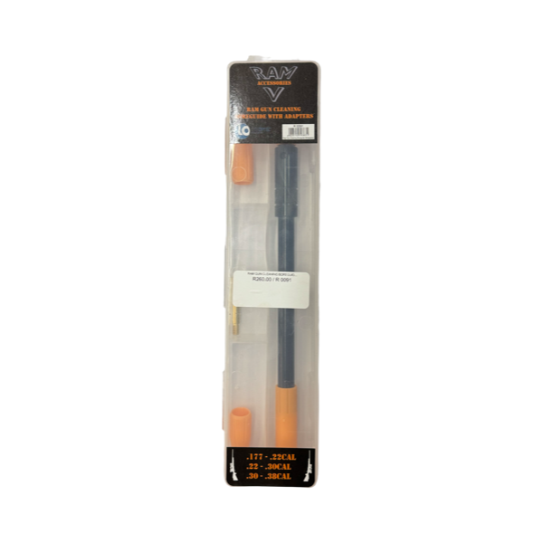 RAM GUN CLEANING BOREGUIDE W/ADAPTERS