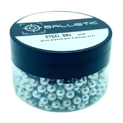 Ballistic steel bb's 500s 4.5mm
