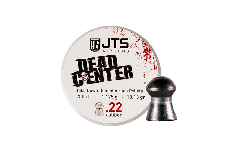 JTS Dead Center .22 caliber Pellets (18.13 gr) 250 COUNT
