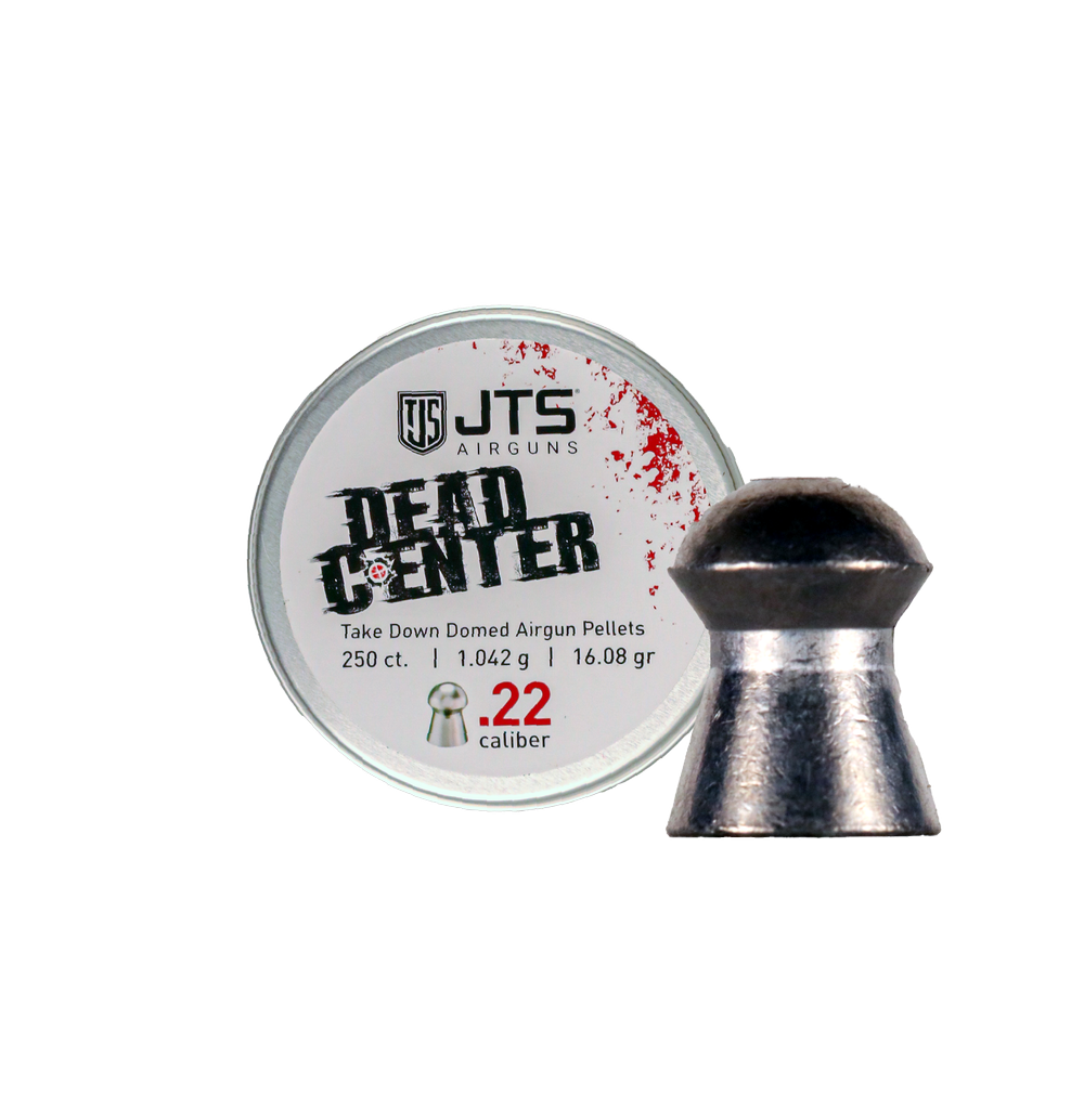 JTS Dead Center .22 caliber Pellets (16.08 gr) 250 COUNT
