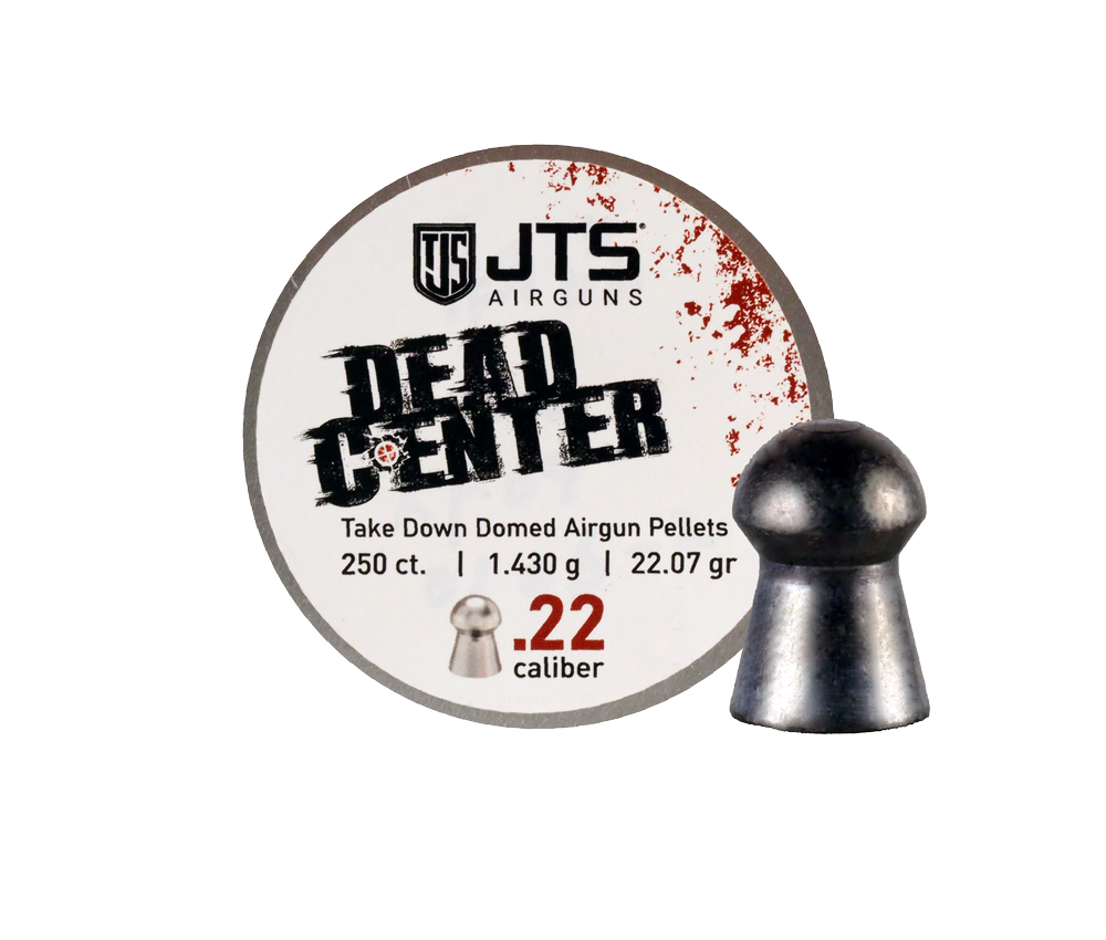 JTS Dead Center .22 caliber Pellets (22.07 gr) 250 COUNT