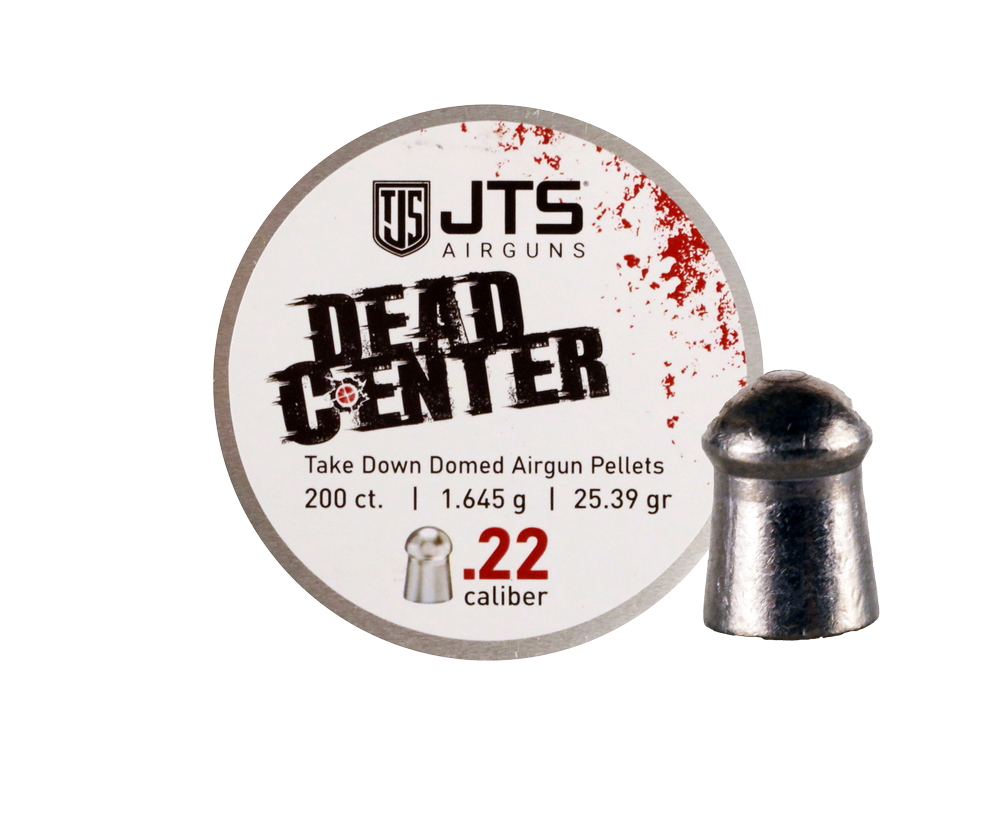 JTS Dead Center .22 caliber Pellets (25.39 gr) 200 COUNT
