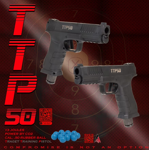 TTP50 .50cal pepper pistol 14 joule