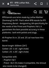 Load image into Gallery viewer, Rti Prophet P-3 Pcp 5.5mm Performance
