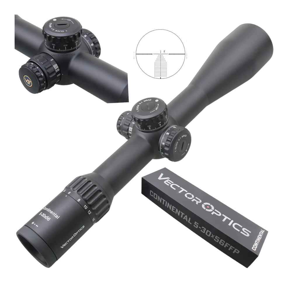 VectorOptics 5-30x56 Continental MBR FFP 34mm scope