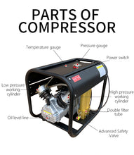 Load image into Gallery viewer, TUXING TXEDM042 4500Psi Pcp Air Compressor
