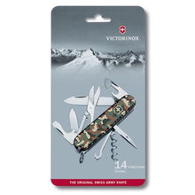 Load image into Gallery viewer, Victorinox Climber Black/Green Camouflage 91mm
