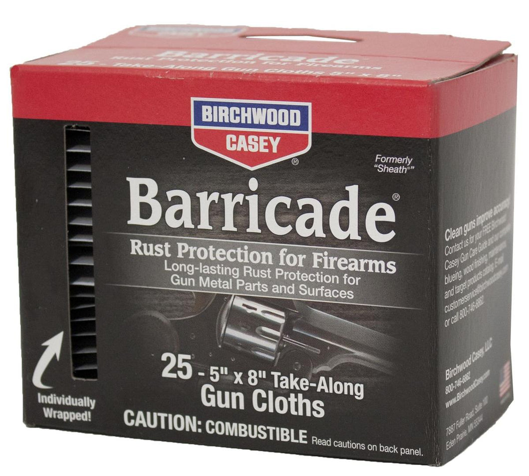 Barricade Rust Protection take along Wipes box of 25