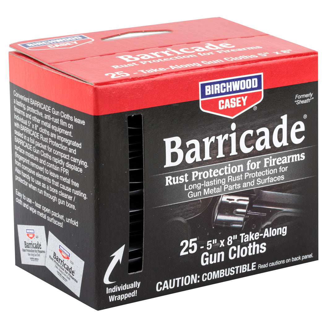Barricade Rust Protection take along Wipes each