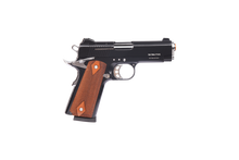 Load image into Gallery viewer, Kuzey 911 SX Compact Black with walnut grip blank-pepper pistol 9MM
