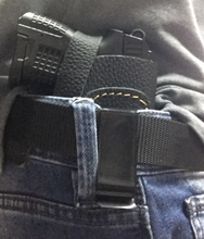 Load image into Gallery viewer, Leather holster 2 Way (in-out) For Kral formula, Rambo And Rambo II
