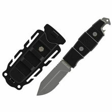 Load image into Gallery viewer, Buri Drop Point Utility Knife Black
