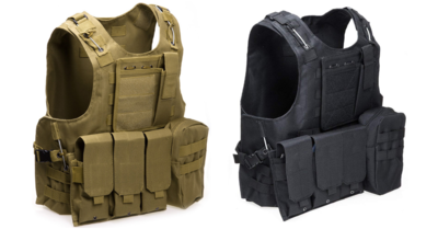Plate Carrier fits small to xl (adjustable at waist and shoulder)