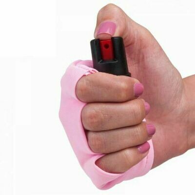 Guard Dog InstaFire Jogger Stream Pepper Spray w-Hand Sleeve - Pink