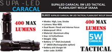 Load image into Gallery viewer, SUPALED CARACAL 5W LED 3 AAA WITH CLIP TACTICAL SL6023
