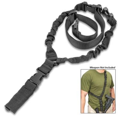 Gun Sling Tactical 1 point Black