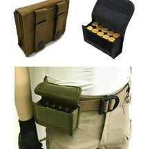 Load image into Gallery viewer, Shotgun ammo molle pouch black
