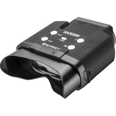 BARSKA Night Vision NVX200 Infrared Illuminator Digital Binoculars BQ12996