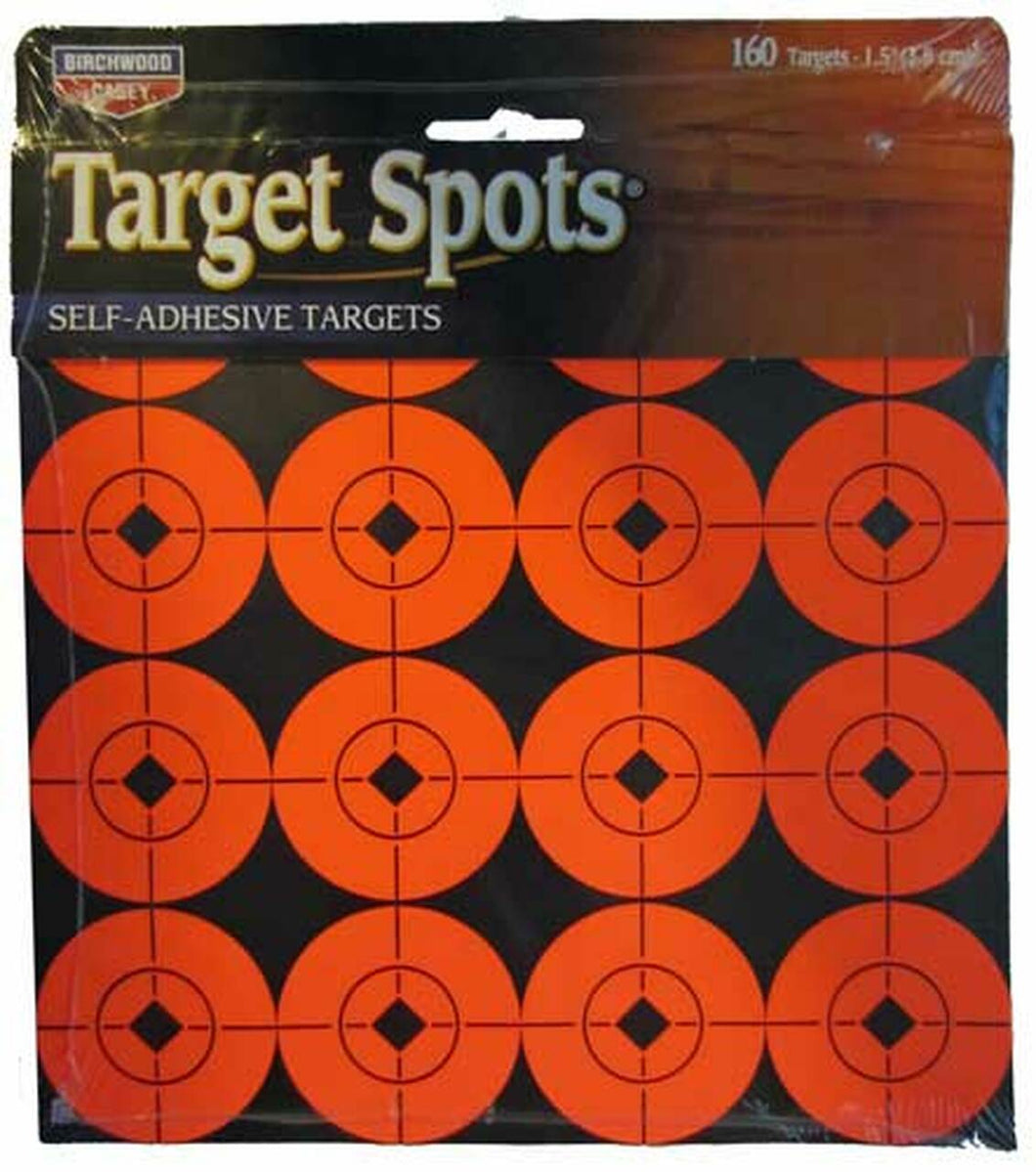 Birchwood Casey TARGET SPOTS® ORANGE 1.5 INCH, 160 TARGETS