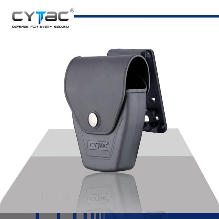 cytac handcuff pouch polymer with lid belt