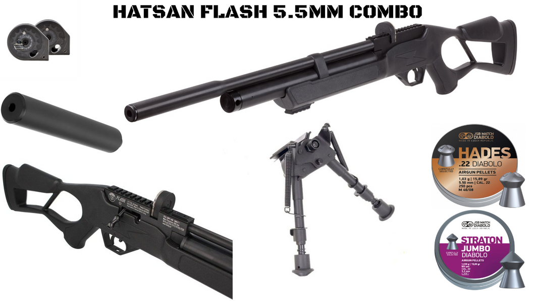 Hatsan flash 5.5mm COMBO ! ! !