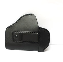 Load image into Gallery viewer, Holster leather IWB clip on
