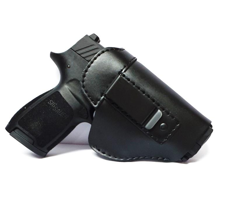 Holster leather IWB clip on