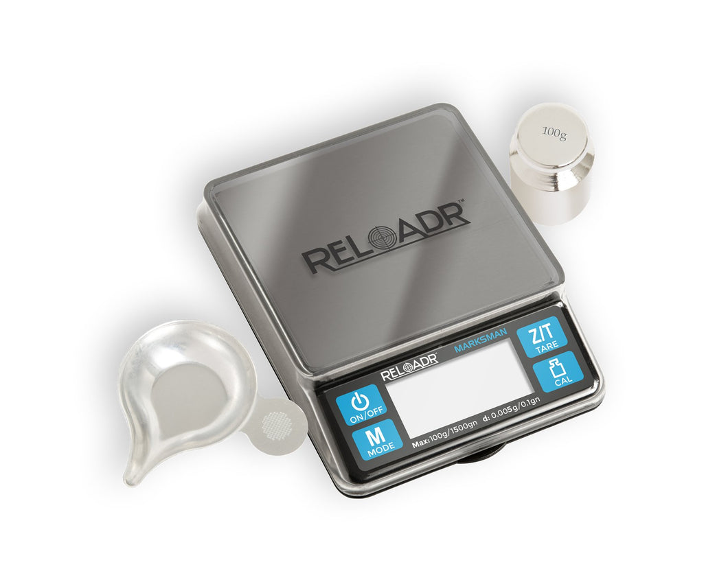 RMM-100 RELOADR™ MARKSMAN Milligram SCALE KIT 100g x 0.005g